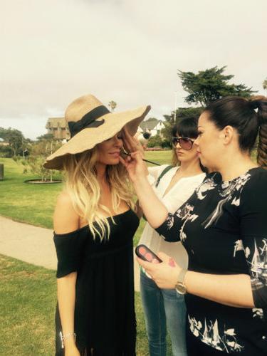 Jasmine Dustin Behind the Scenes