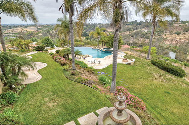 Nestled in hills of Olivenhain