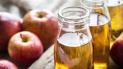 apple cider vinegar and honey