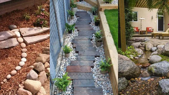 Rock and Stone Ideas for Texas Landscaping Projects: Suggest Selections for Pathways, Borders, and Accents to Boost Curb Appeal