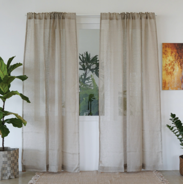 Enhance Your Space with Linen Curtains: A Guide to Stylish and Airy Sheer Linen Curtains