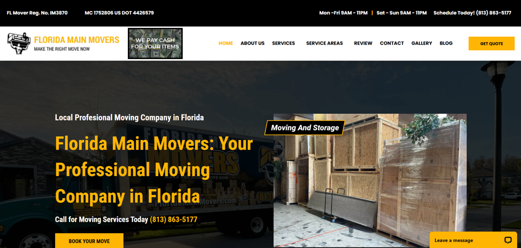 6 Professional Moving Companies in Florida for Residential Moves in 2026