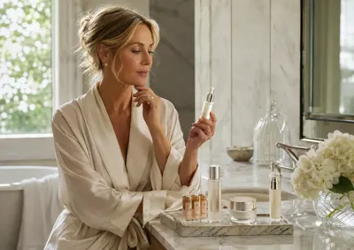 Luxury Skincare Vanity Ritual