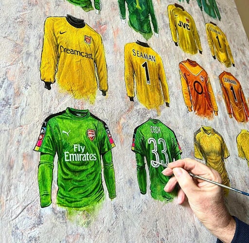 From Field to Wall The Timeless Appeal of Canvas Football Art