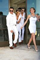White on White Spring Fashions in San Diego