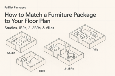 How to Match a Furniture Package to Your Floor Plan