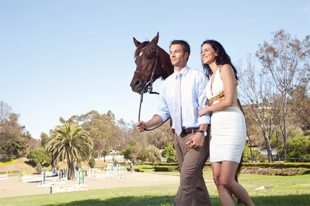 Del Mar Race Track Inspired Photo Shoot for FINE magazine San Diego