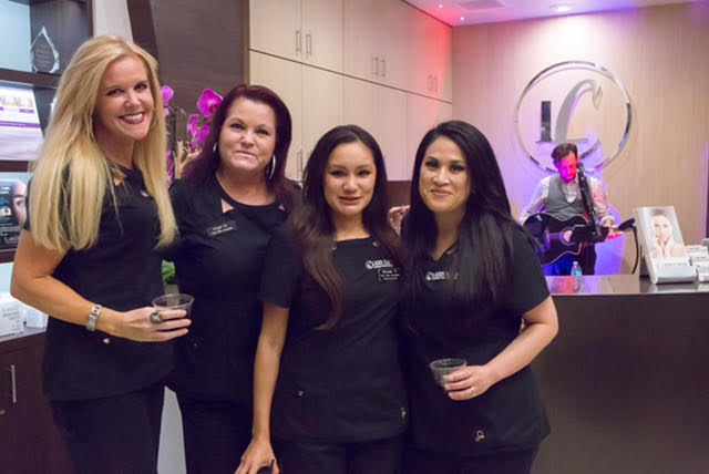 Laser Cliniqúe launch party