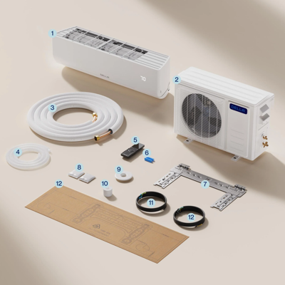 Where Should You Install a 12,000 BTU Mini Split Indoor Unit?
