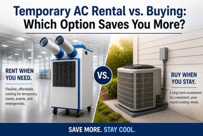 Temporary AC Rental vs. Buying: Which Option Saves You More?