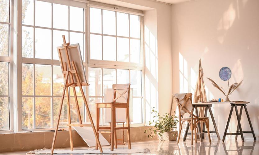 How to Create Your Own Art Studio Setup at Home Featured