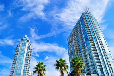 Luxury condominiums are springing up in Miami
