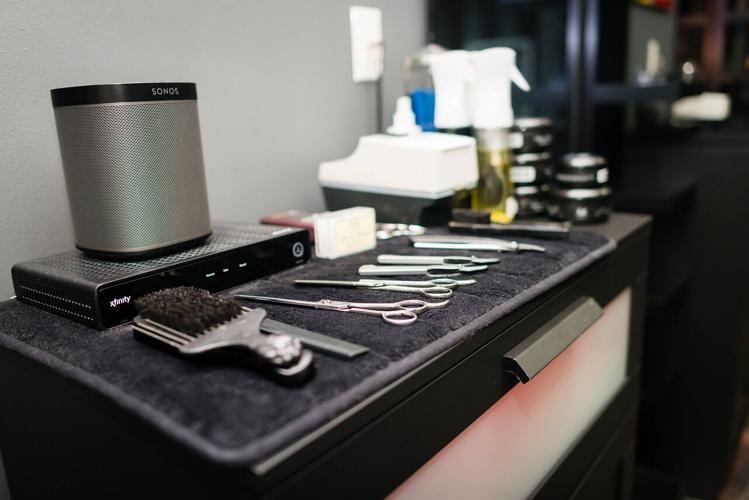 Salon tools laid out in your own beauty salon