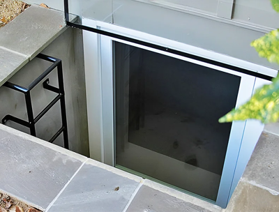 Egress Window for Safety & Legal Living Spaces