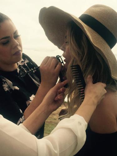 Jasmine Dustin Behind the Scenes