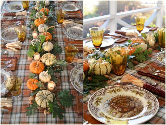 Table Scape Ideas For Your Holiday Feast