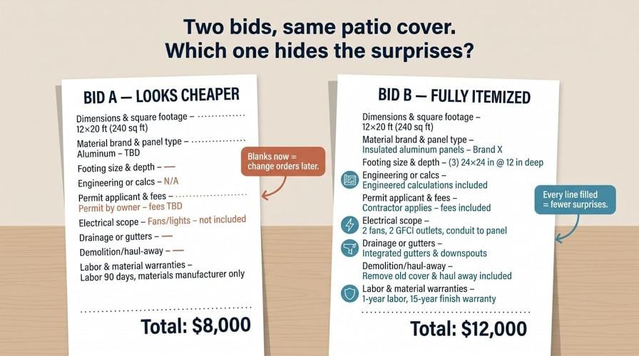 Permits, Price & Footings: 9 Best Patio Cover Installation Pros in Santa Clarita