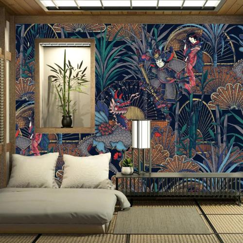 Oriental Wallpapers: Japanese & Chinoiserie Styles