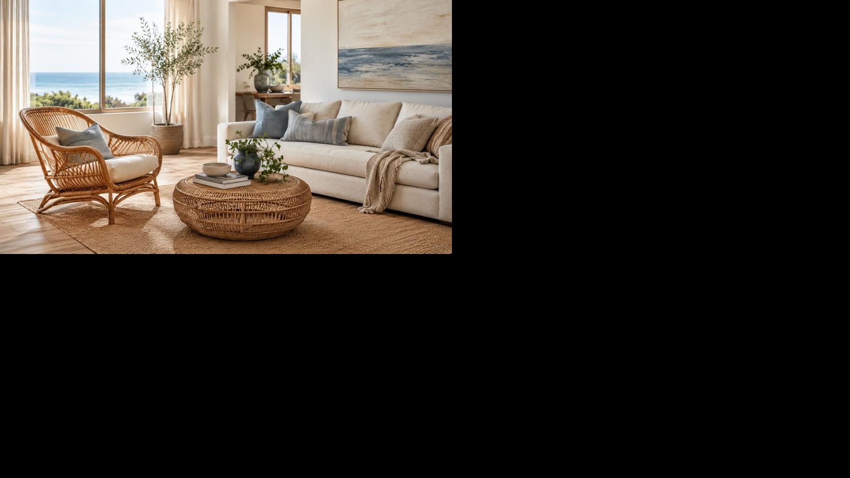 How Rattan Is Redefining the Modern Beach House