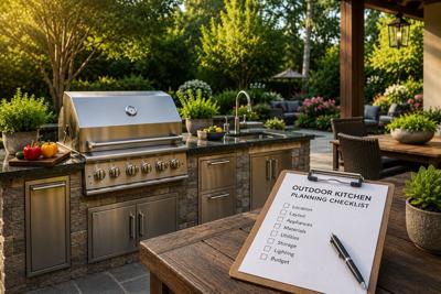 Outdoor Kitchen Planning Checklist Before You Build