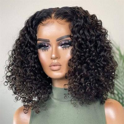 Manequin displays a glueless lace front wig