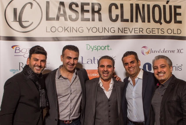 Laser Cliniqúe launch party