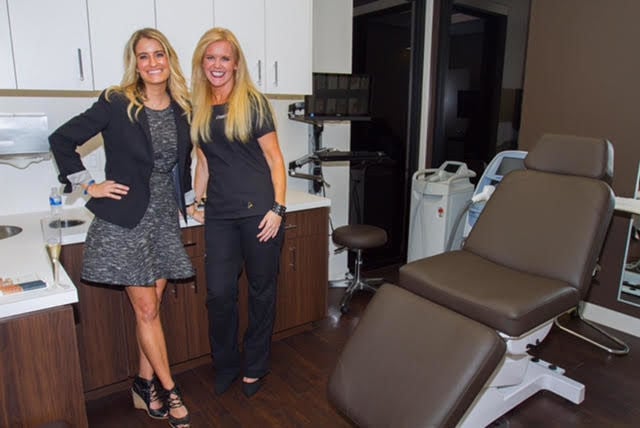 Laser Cliniqúe launch party