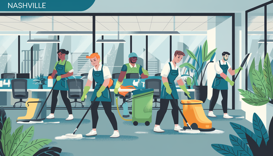 Office Cleaning Nashville for a Healthier Workspace