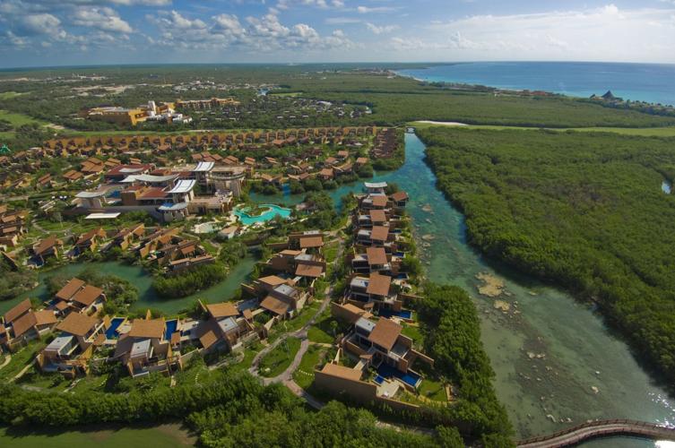 Banyan Tree Mayakoba a Luxury Resort Riviera Maya on the Northeastern Yucatan Peninsula