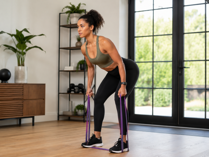 Full Body Strength Training: Resistance Band Routines