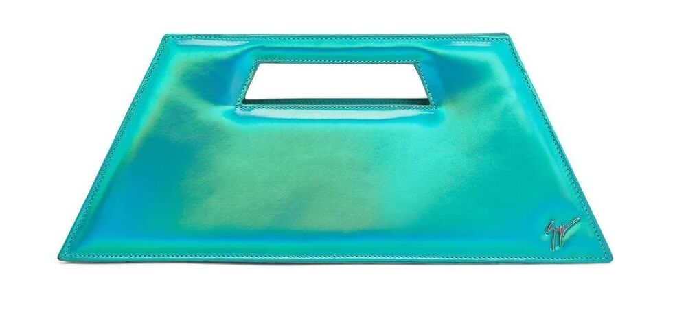 Metallic Giuseppe Zanotti clutch