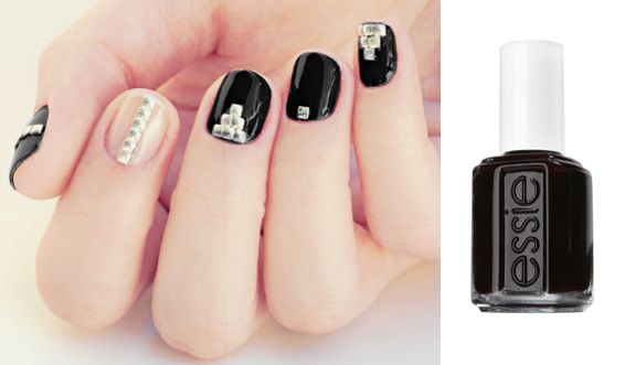 Nail Art - Silver Square Studs