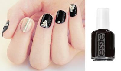 Nail Art - Silver Square Studs