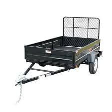 Operational Value and Safety Practices of a 5' x 7' Single Axle Utility Trailer with Ramp