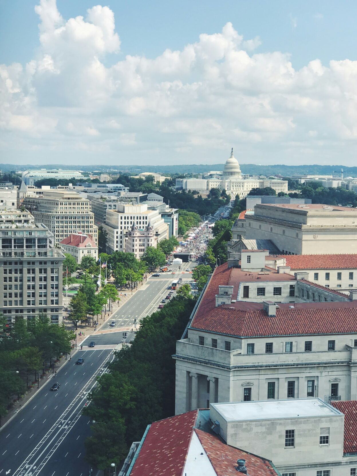 Beautiful buildings like this are the norm in Washington, DC
