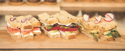 Recipe for Dainty Finger-Sandwiches