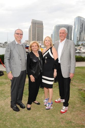 Dr. Irwin and Joan Jacobs, Sheryl and Harvey White