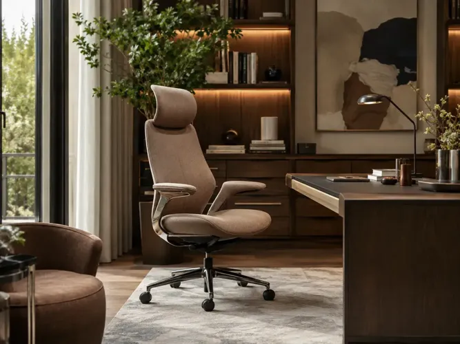 The New Home Office Chair Is Designed to Be Seen
