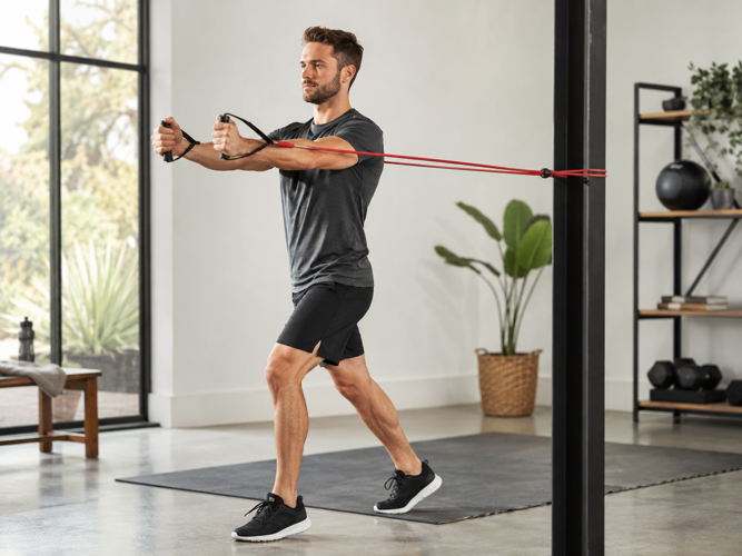 Full Body Strength Training: Resistance Band Routines