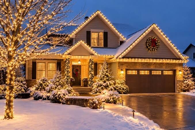 How Professional Christmas Light Installation Saves Time