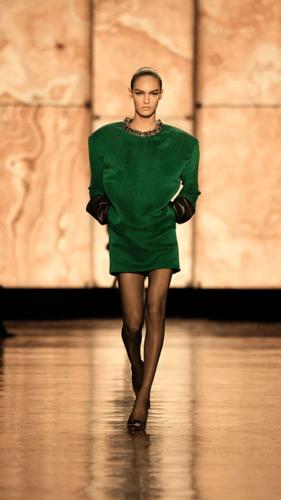 Saint Laurent Fall 2025: A Masterclass in Power Dressing with a Dose of ’80s Drama