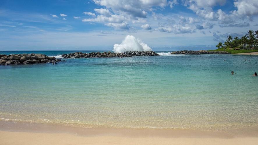 Oahu is filled with beautiful beaches like this