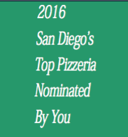 Nominate the Best San Diego Pizzerias of 2016