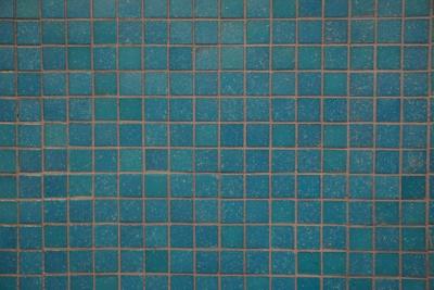 Blue tiles like this add a pop of color to your bathroom