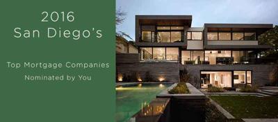NOMINATE: San Diego's Top Mortgage Companies