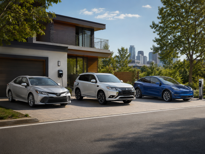 Best Hybrid and Electric Cars for New Drivers