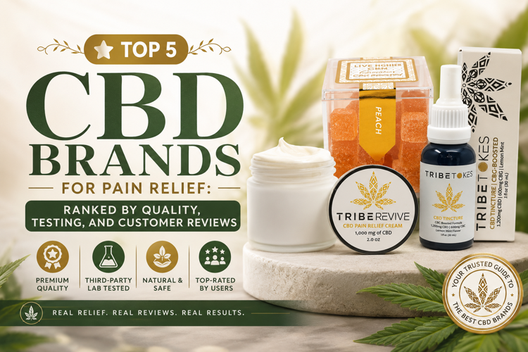 Top 5 CBD Brands for Pain Relief: Ranked by Quality, Testing, and Customer Reviews