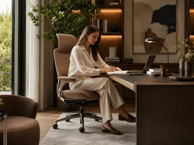 The New Home Office Chair Is Designed to Be Seen