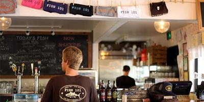 Fish 101 Resturant in San Diego is Laid-back in Leucadia