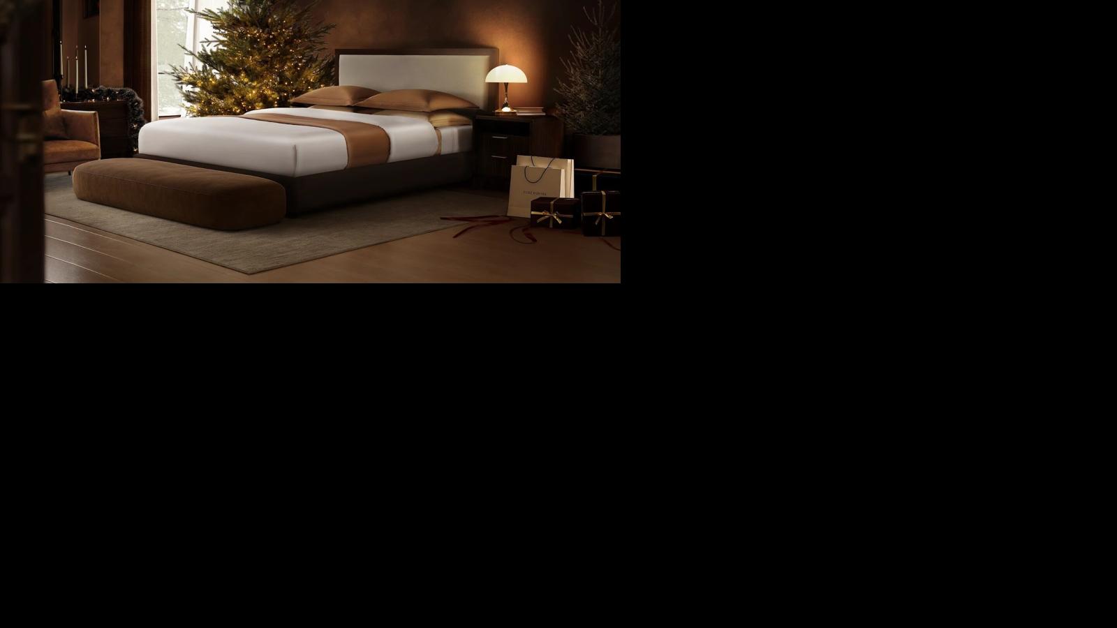 The Holiday Bedroom Makeover That Feels Like a Boutique Hotel